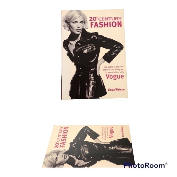 VINTAGE COFFEE TABLE BOOK 20th CENTURY FASHION BY LINDA